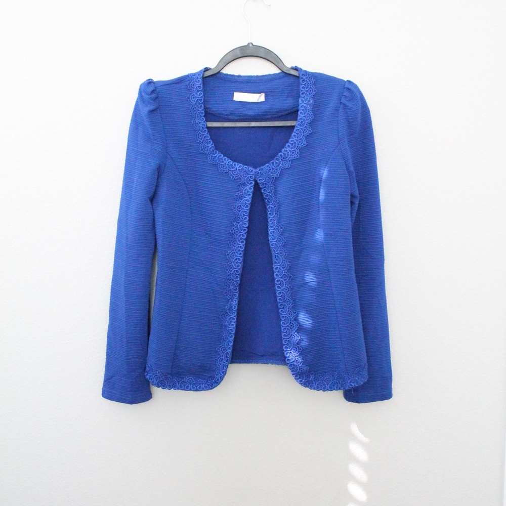 Blazer with Lace